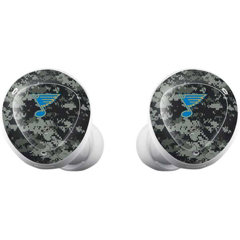 NHL St. Louis Blues Camo Galaxy Buds Plus Skin